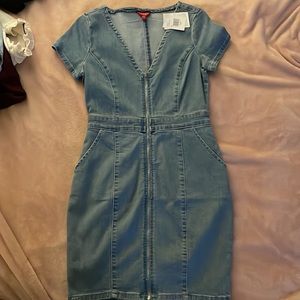 Brand New-  Guess Denim Dress